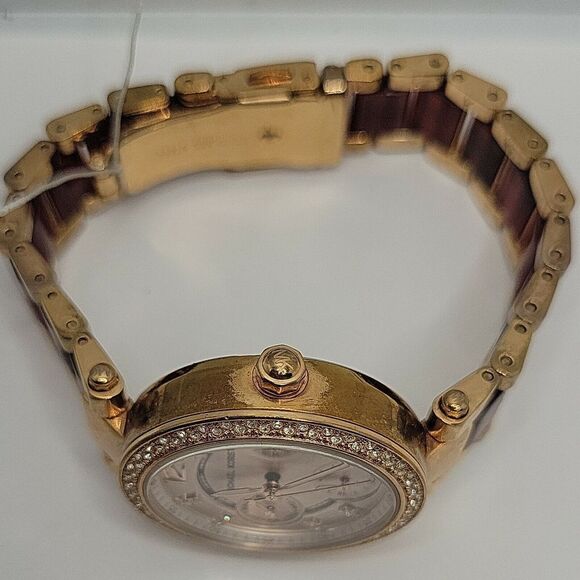 Michael Kors MK6239 Women's Stainless Steel Analog Rose Gold Dial Watch BC882 - Picture 7 of 9